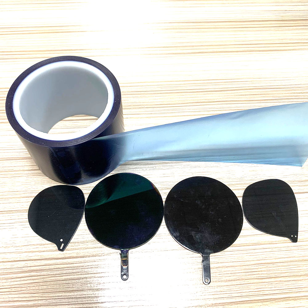 CNC edging hot bending surface rubber protective film glasses lens polarize